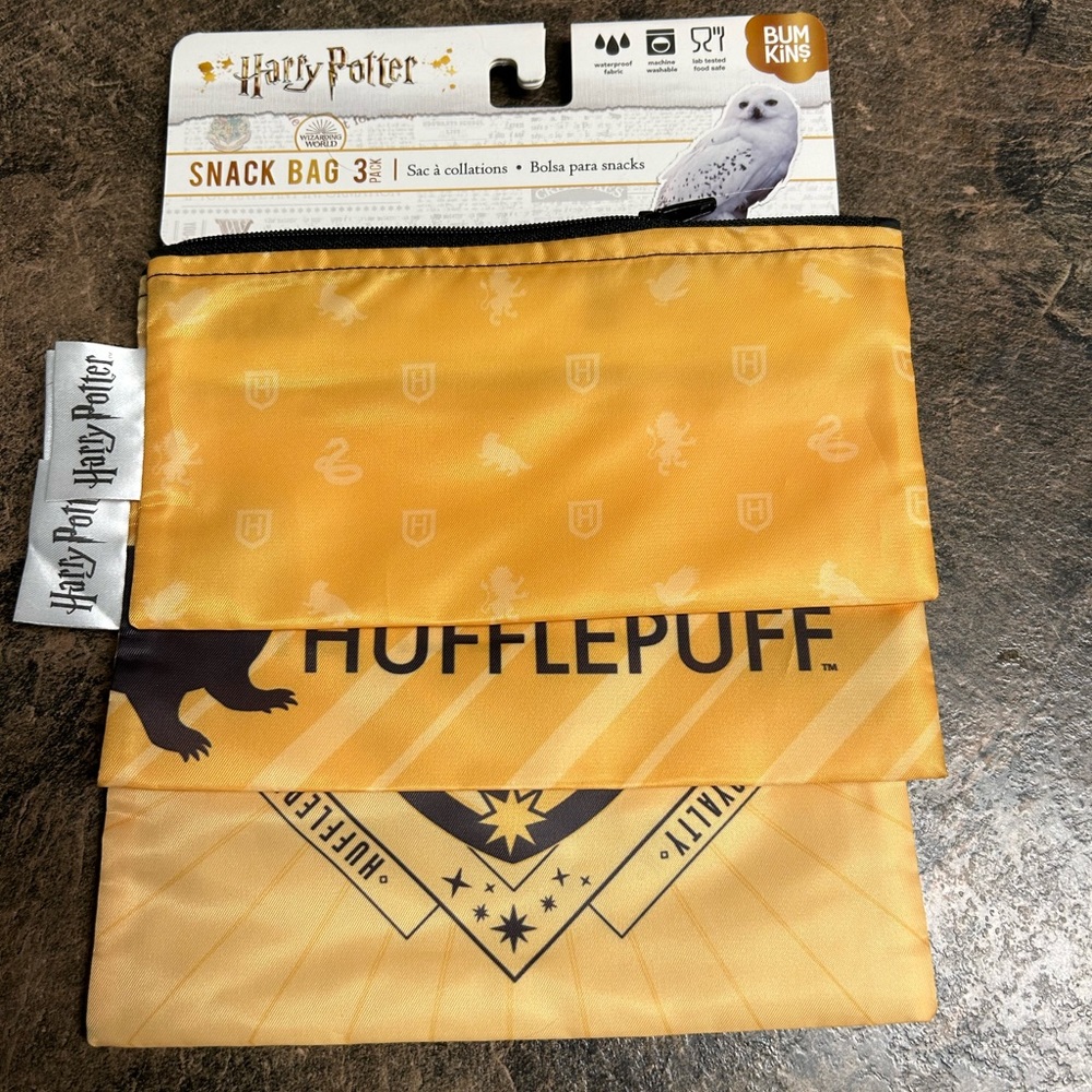 BumKins Harry Potter Reuseable Snack Bags